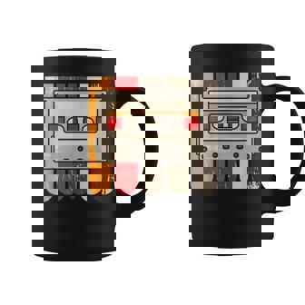 Amoureux De La Musique Années 80 Mixtape Retro Cassette Tasse - Cadeauxyz