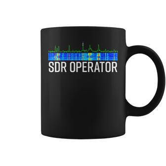 Analizador De Espectro Con Pantalla De Cascadadr Ham Radio Taza de café - Regaloses