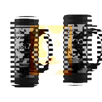 Anime Cat Ramen Japanese Graphic Kawaii Cat Lover Coffee Mug | Seseable CA