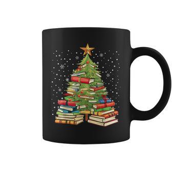 Arbre De Noël En Forme De Livre Pour Les Lecteurs Et Les Amateurs De Livres Tasse - Cadeauxyz