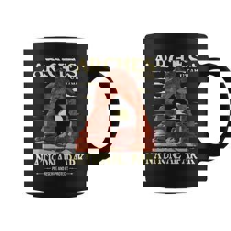 Arches National Park Retro Hiking & Camping Lover Coffee Mug | Mazezy