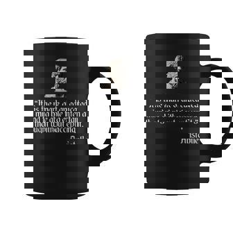 Aristotle On An Educated Mind Aristotle Philosophy Coffee Mug | Mazezy