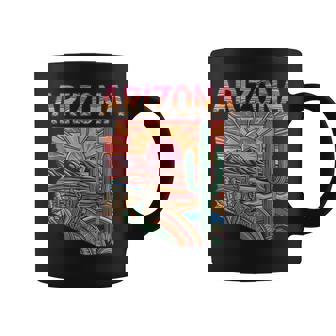 Arizona Flag Arizona Cactus Desert Az State Pride Coffee Mug - Monsterry