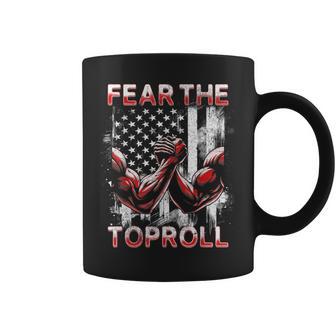Arm Wrestling Fear The Toproll Coffee Mug - Thegiftio UK