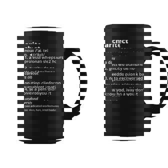 Arquitecto Definición Divertida Arquitectura Arquitectura Gráfico Taza de café - Regaloses