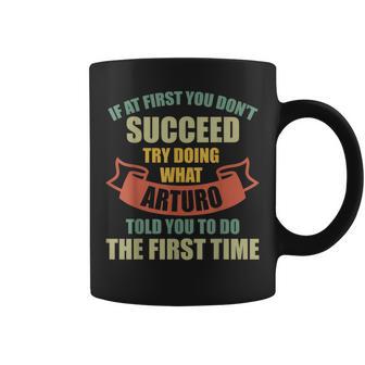 Arturo Camisa Con Nombre Personalizado Arturo Nombre Taza de café - Regaloses