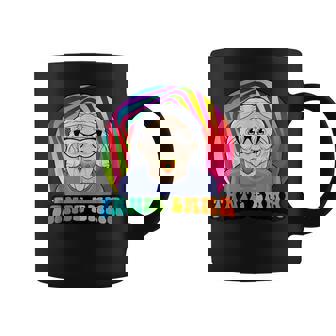 Aunt Emma Techno Hardtekk Acid Raver Breakcore Cybergrind Coffee Mug | Mazezy