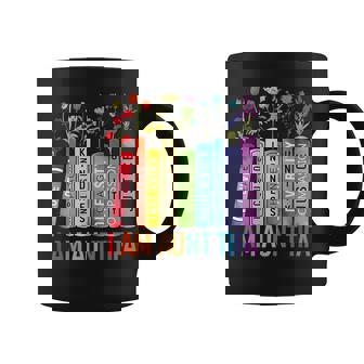 I Am Aunt Tifa Human Rights Floral Protest Coffee Mug | Seseable UK