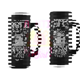 Auntie Of The Birthday Girl 1St Birthday Pink Cow Farm Coffee Mug | Mazezy