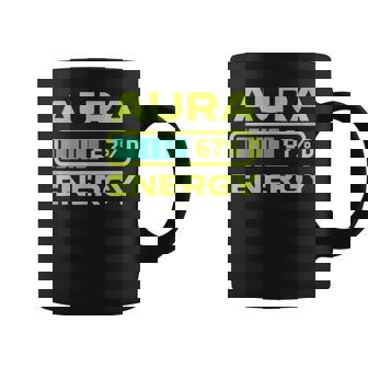 Aura Energy 67 Percent Meme Six Seven Farming Coffee Mug | Seseable CA