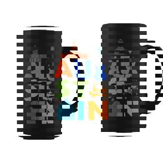 Austin Texas Souvenir Guitar Music City Austin Coffee Mug | Seseable UK