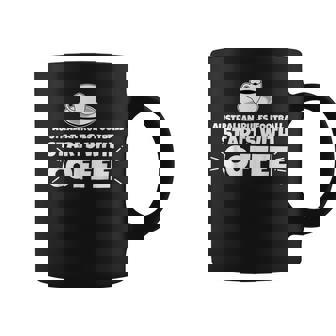 Australian Rules Football Starts With Coffee Funny Coffee Mug | Mazezy