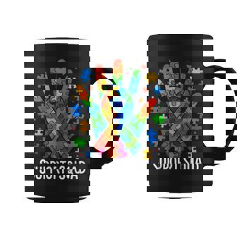 Autism Awareness Autism Support Squad Coffee Mug - Monsterry