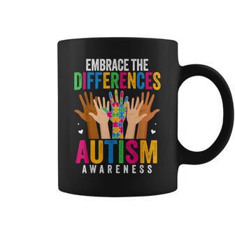 Autism Embrace The Differences Autistic Autism Awareness Coffee Mug - Thegiftio UK