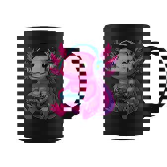 Axolotlideojuegos Divertidos Juegos Jugador Axolotl Taza de café - Regaloses