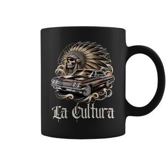 Aztec Mexican Culture Lowrider Classic Muscle Car La Cultura Coffee Mug - Thegiftio UK