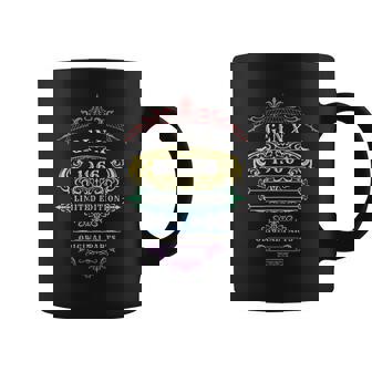Baby Boomers 1966 Edición Limitada Arco Iris Piezas Originales Taza de café - Regaloses