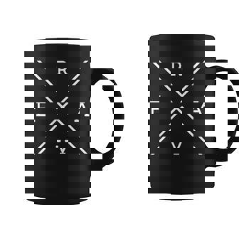 Back Print Rave Kreuz Rave Quote Raver Techno Edm Taza de café - Regaloses