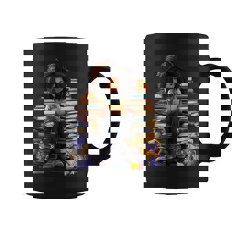 Back To School Afro Melanin Girl Reading Book Bookworm Coffee Mug | Mazezy