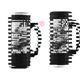 Backprint Distress Jdm Legends Race Cars Japanese Flag Coffee Mug | Seseable FR