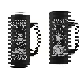 Bad Girls Taste Better Adult Humor Tattoos Men Coffee Mug | Seseable FR