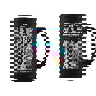 Baller Is Now 11 Year Ice Cream Drip 11Th Birthday Baseball Coffee Mug | Seseable FR