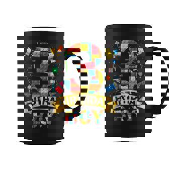 Bambino 3Rd Birthday Boy 3 Year Old Building Blocks 3Th Birthday Boy Tazze - Novitaregali