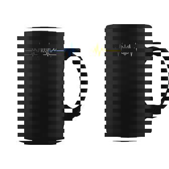 Bandera De Ucrania Tridente Ucraniano Estoy Con Ucrania Taza de café - Regaloses