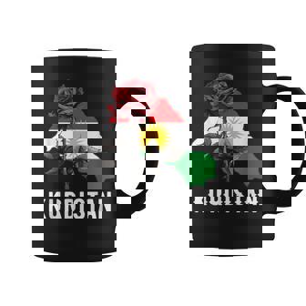 Bandera Del Kurdistán Newroz Kurden Her Biji Kurdistán Taza de café - Regaloses