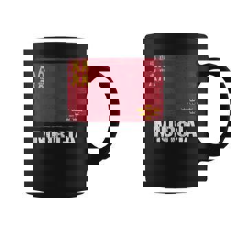 Bandera Región De Murcia In Mangas Taza de café - Regaloses