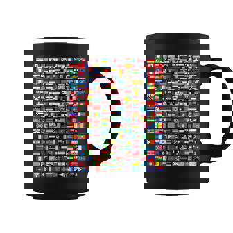 Banderas Del Mundo Banderas Internacionales Banderas De País Para Niños Taza de café - Regaloses