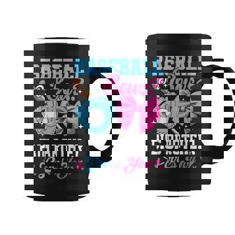 Baseball Or Bows Your Big Brother Loves You Gender Reveal Coffee Mug | Seseable CA