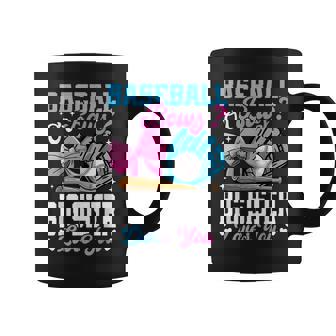 Baseball Or Bows Big Sister Loves You Gender Reveal Coffee Mug - Monsterry