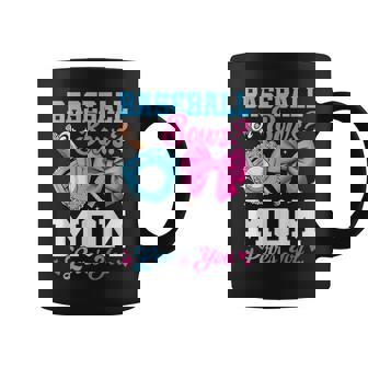 Baseball Or Bows Your Mom Loves You Gender Reveal Coffee Mug - Monsterry