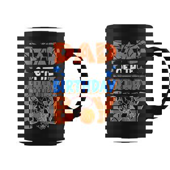 Basketball Dad Of The Birthday Boy Family Matching Coffee Mug | Seseable FR