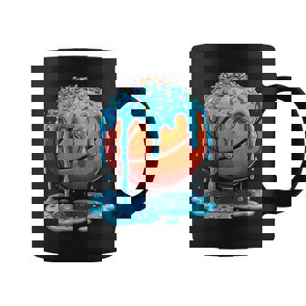 Basketball Drip Boys Girls Ice Cream Drip Sprinkles Summer Coffee Mug - Monsterry
