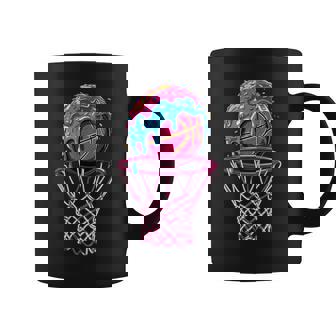 Basketball Drip Boys Sprinkles Ice Cream Dripping Basketball Coffee Mug - Monsterry