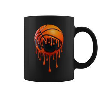 Basketball Ice Cream Drip Sport Bball Coffee Mug - Thegiftio