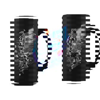 Basketball Player Astronaut Astronomy Astrology Outer Space Coffee Mug - Monsterry