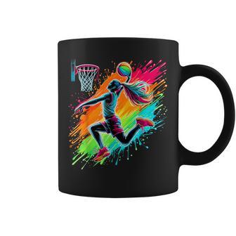 Basketball Player Girl Basketballer Coffee Mug - Thegiftio UK
