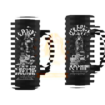 Basset Hound Dog Breed I Like Coffee My Basset Hound And Coffee Mug - Thegiftio