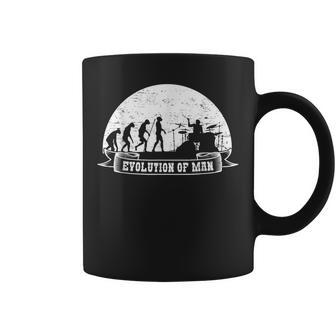 Batería Batería De Luna Llena Evolution Regalo Taza de café - Regaloses