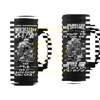 Beach Sand Race Rail Racing Car Old Man With A Dune Buggy Coffee Mug | Mazezy