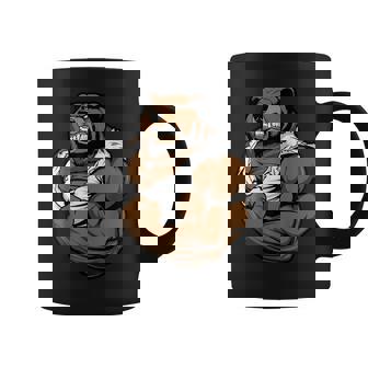 Bear Bodybuilder Muscular Body Gym Fitness Weightlifting Coffee Mug - Thegiftio