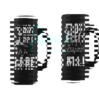 I Had It I Beat It I'm Free Cervical Cancer Survivor Warrior Coffee Mug | Mazezy