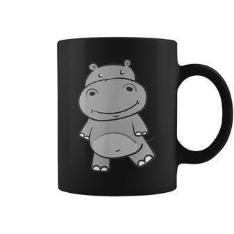 Bébé Hippopotame Kawaii Happy Hippopotame Amoureux Des Animaux Tasse - Cadeauxyz