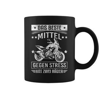 Beste Mittel Gegentress Motorrad Geschenk Tassen - Geschenkecke