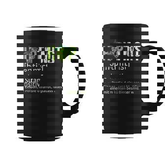 Bier Bierliebhaber Lustige Hoptimist Hopfen Party Pils Tassen - Seseable