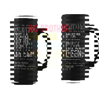 Big Brother The Man The Myth The Legend He Knows Everything Coffee Mug | Mazezy