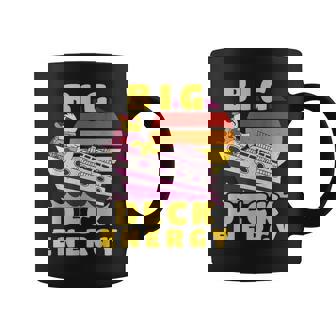 Big Deck Energy Cruise Ship Duck Travel Vacation Men Coffee Mug - Thegiftio